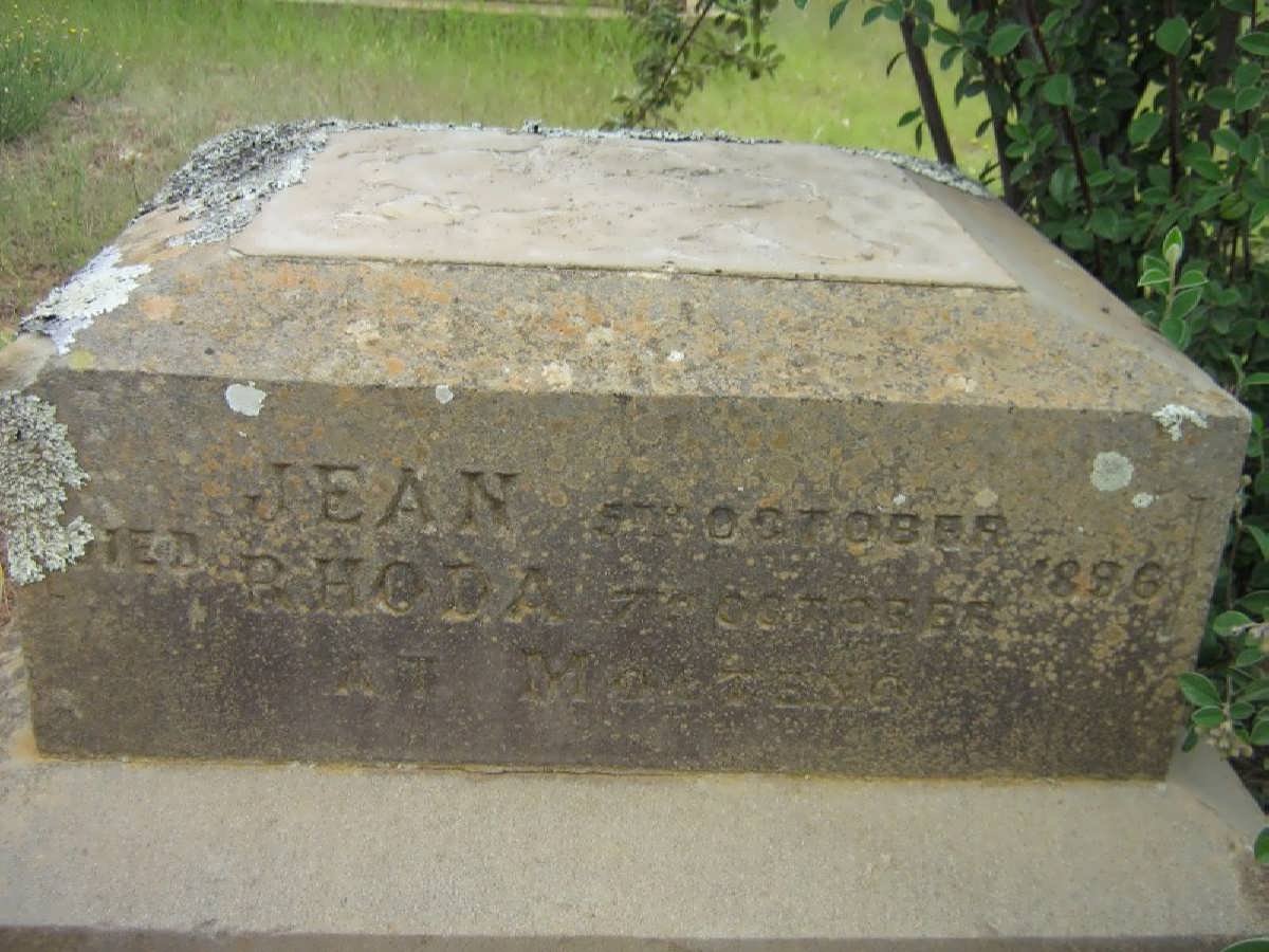 RHODA Jean 1896-1896