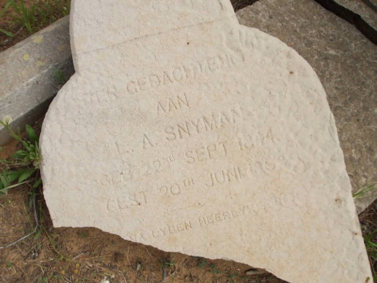 SNYMAN LA 1844-18??