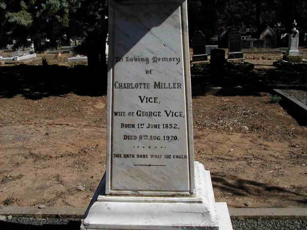 VICE Charlotte Miller 1852-1920