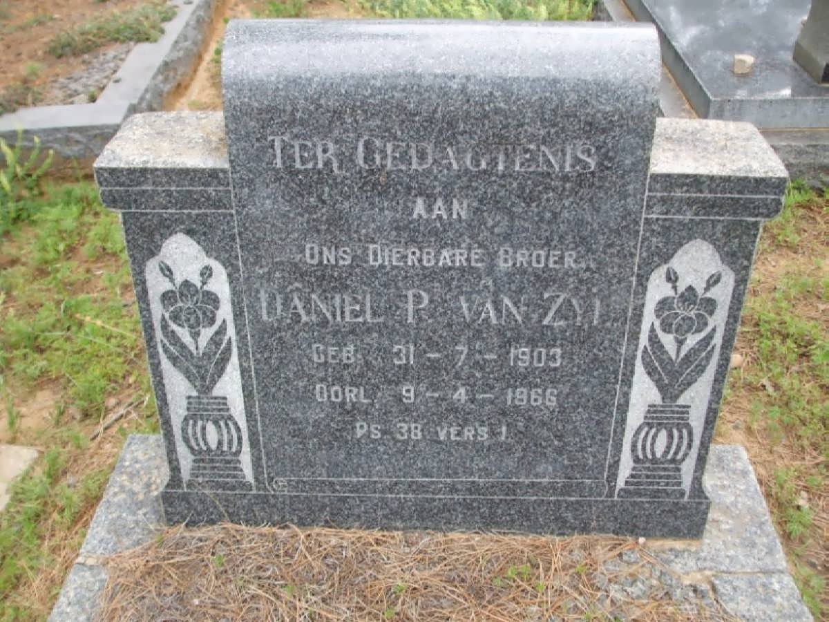 ZYL Daniel P., van 1903-1966