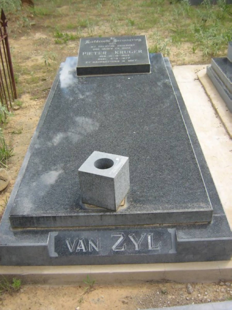 ZYL Pieter Kruger, van -1977