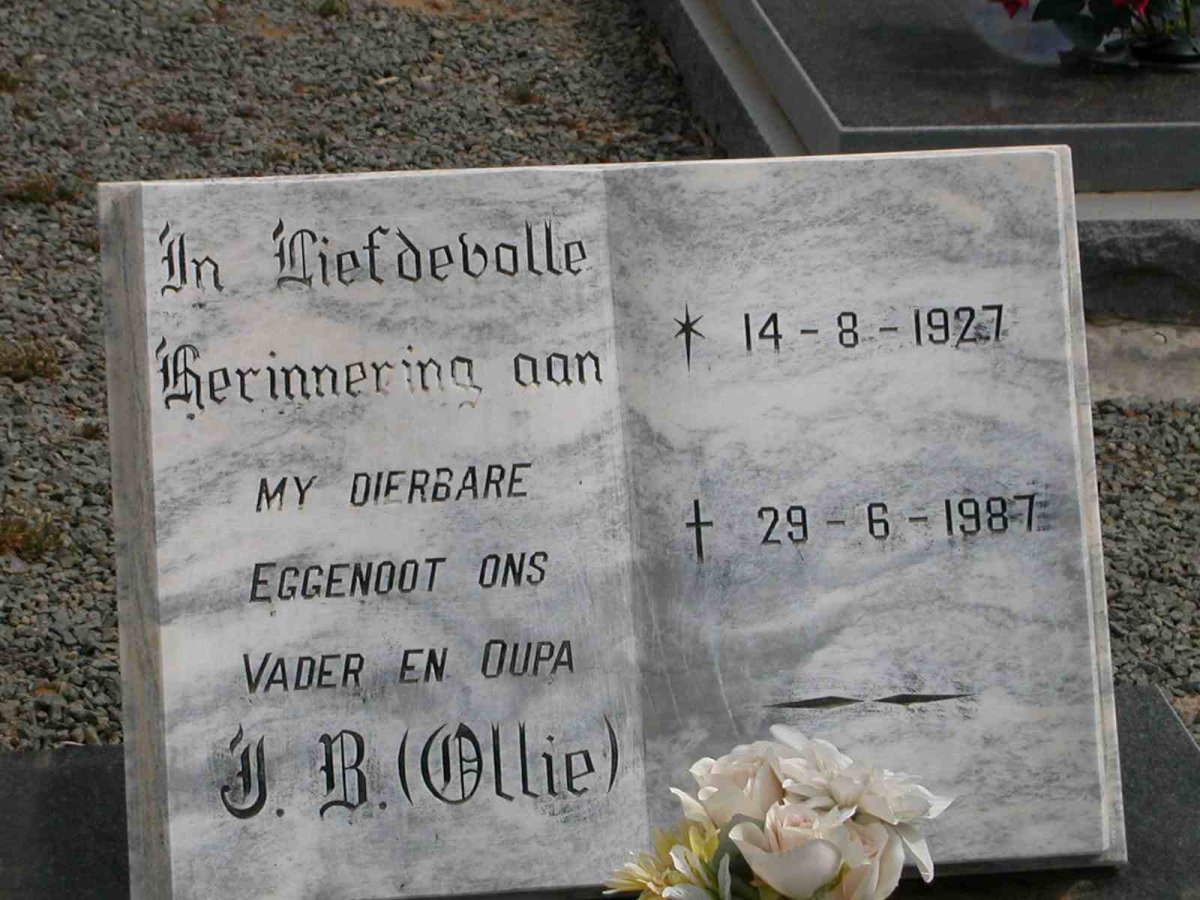 ? J.B. 1927-1987