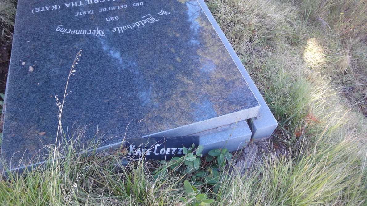 COETZEE Catharina Magrietha nee ROODT 1908-1992