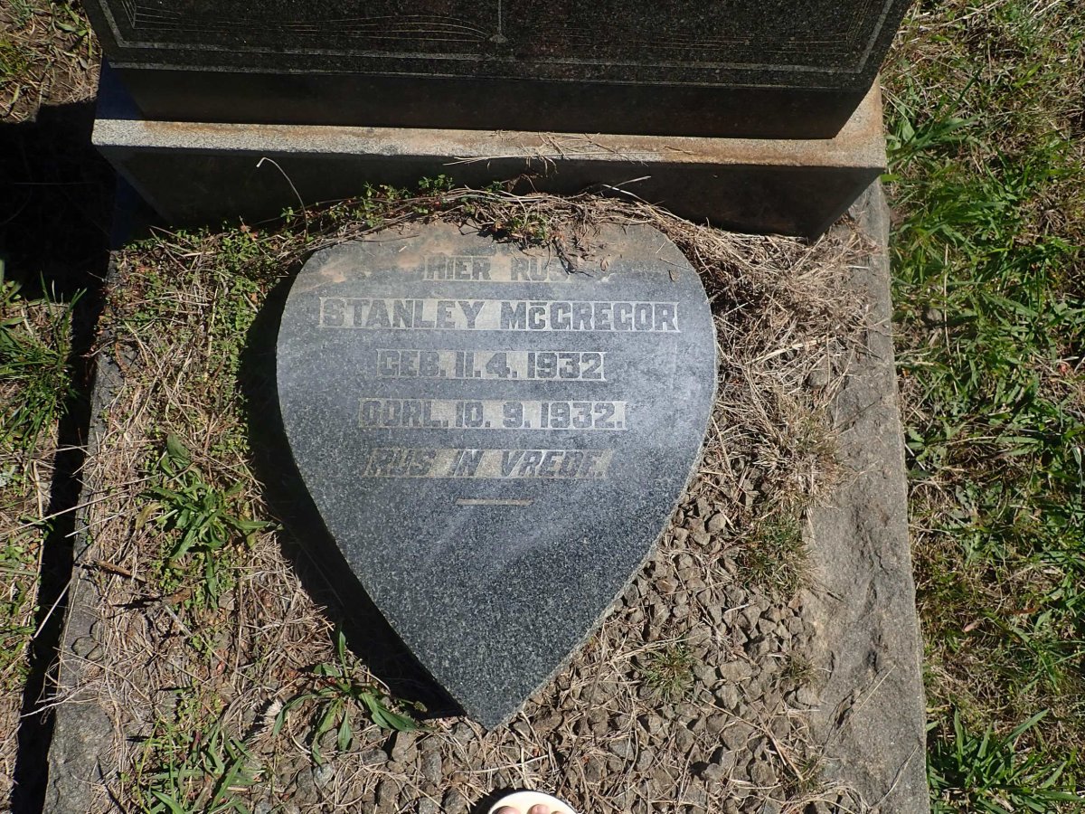 McGREGOR Stanley 1932-1932