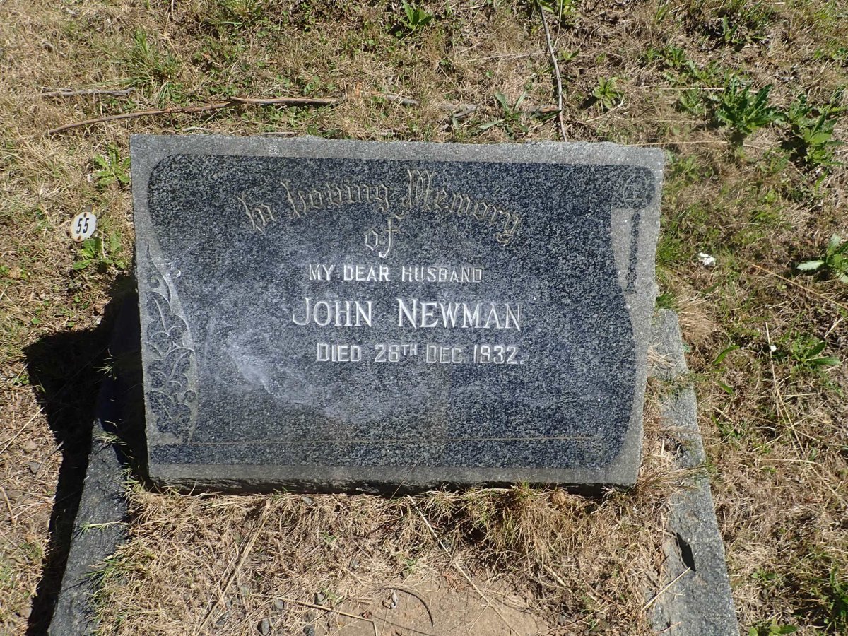 NEWMAN John -1932