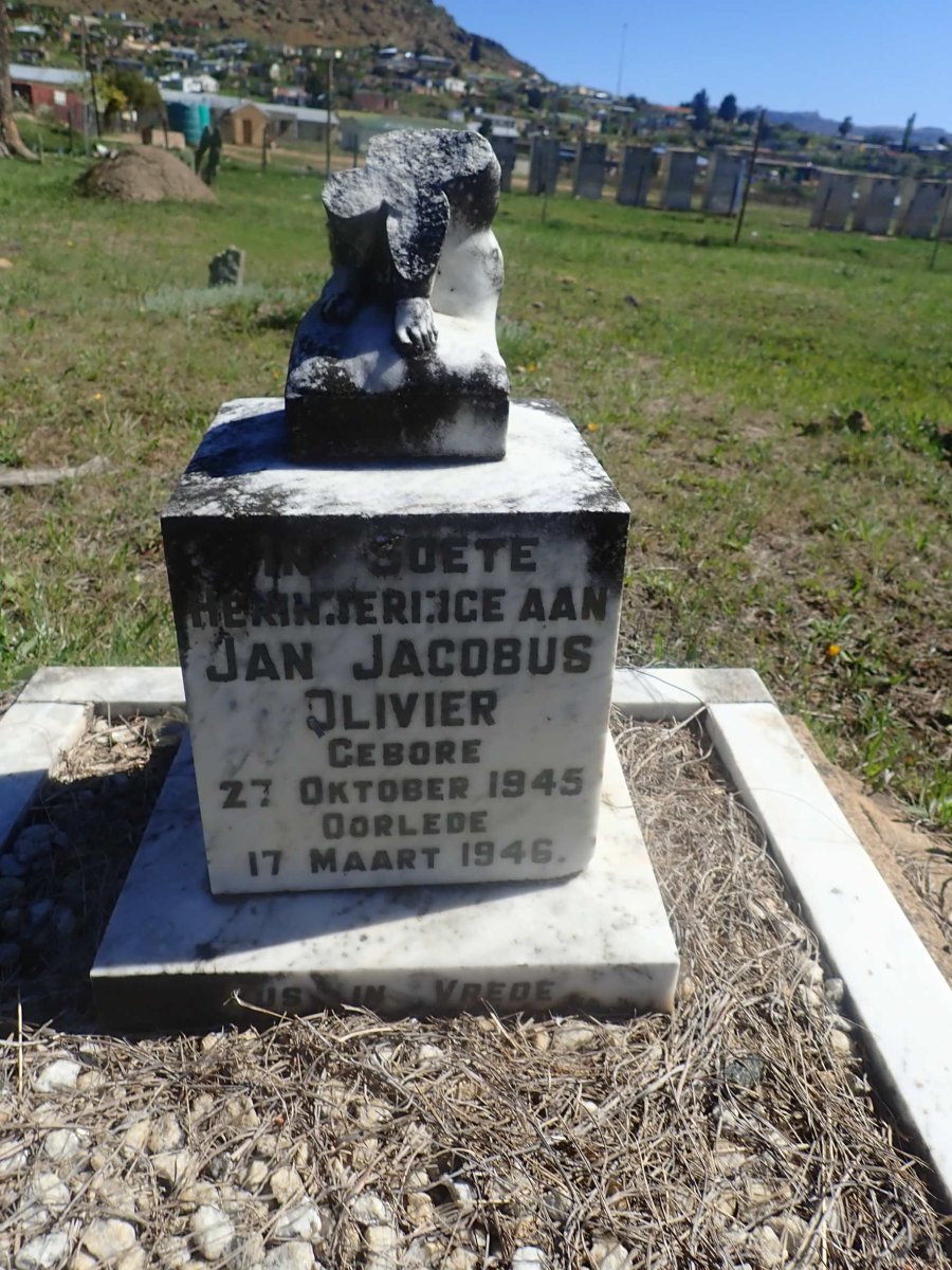 OLIVIER Jan Jacobus 1945-1946