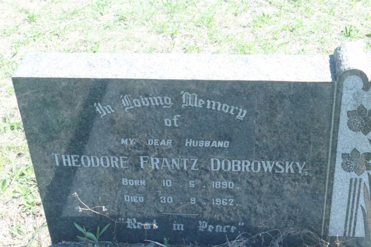 DOBROWSKY Theodore Frantz 1890-1962