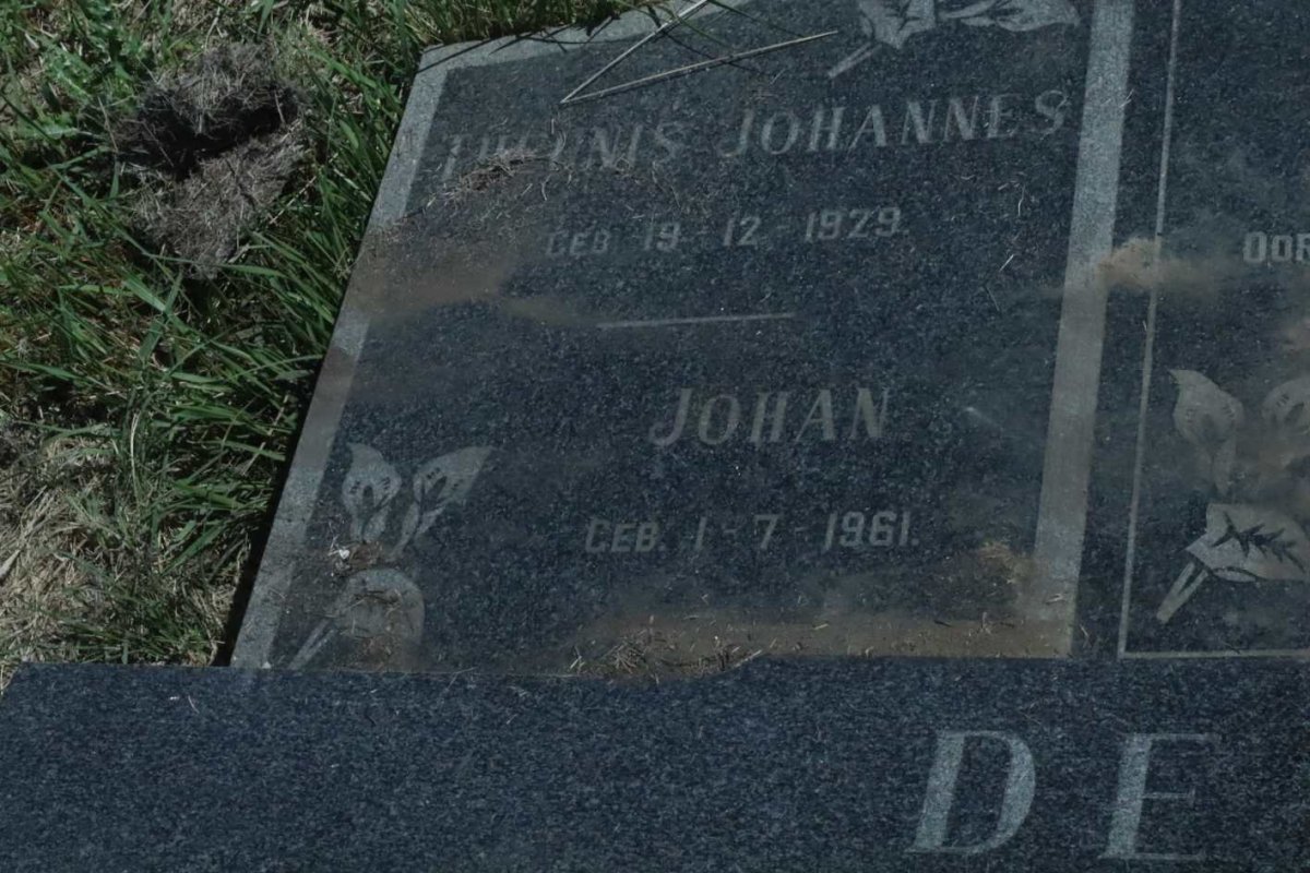 BRUIN Theunis Johannes, de 1929-1970 :: DE BRUIN Johan 1961-1970