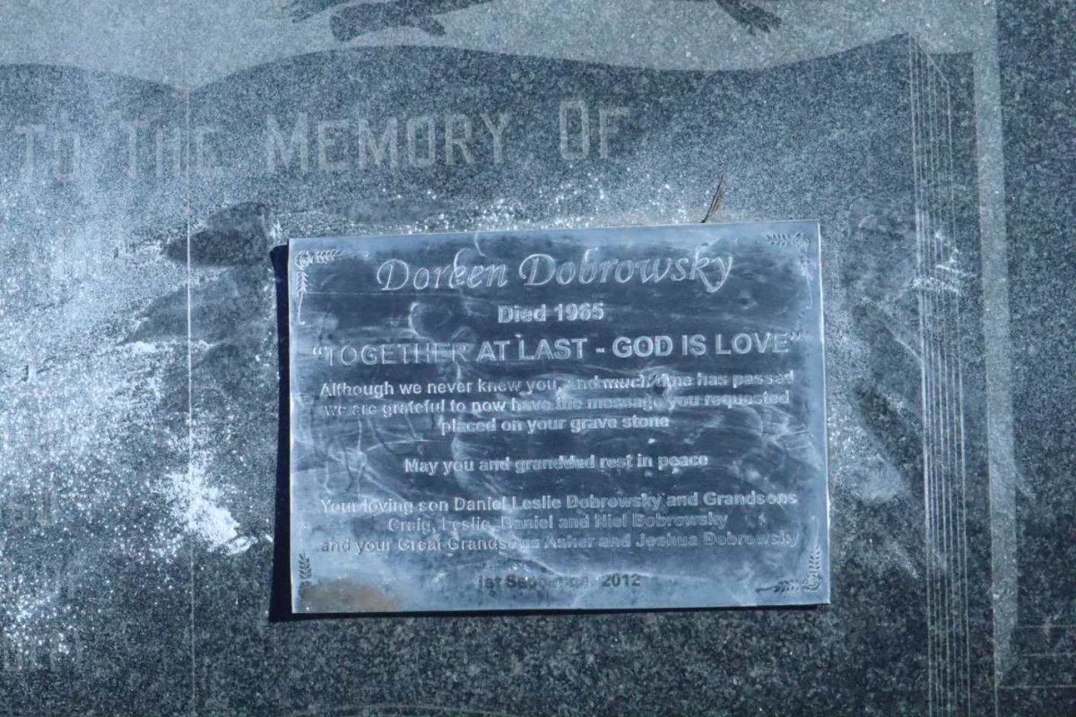 DOBROWSKY Claude Bernard 1902-1960 &amp;  Doreen DU TOIT -1965