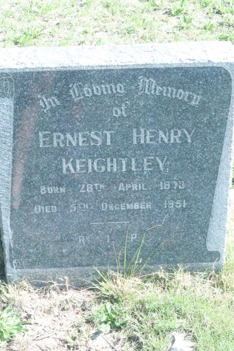 KEIGHTLEY Ernest Henry 1873-1951