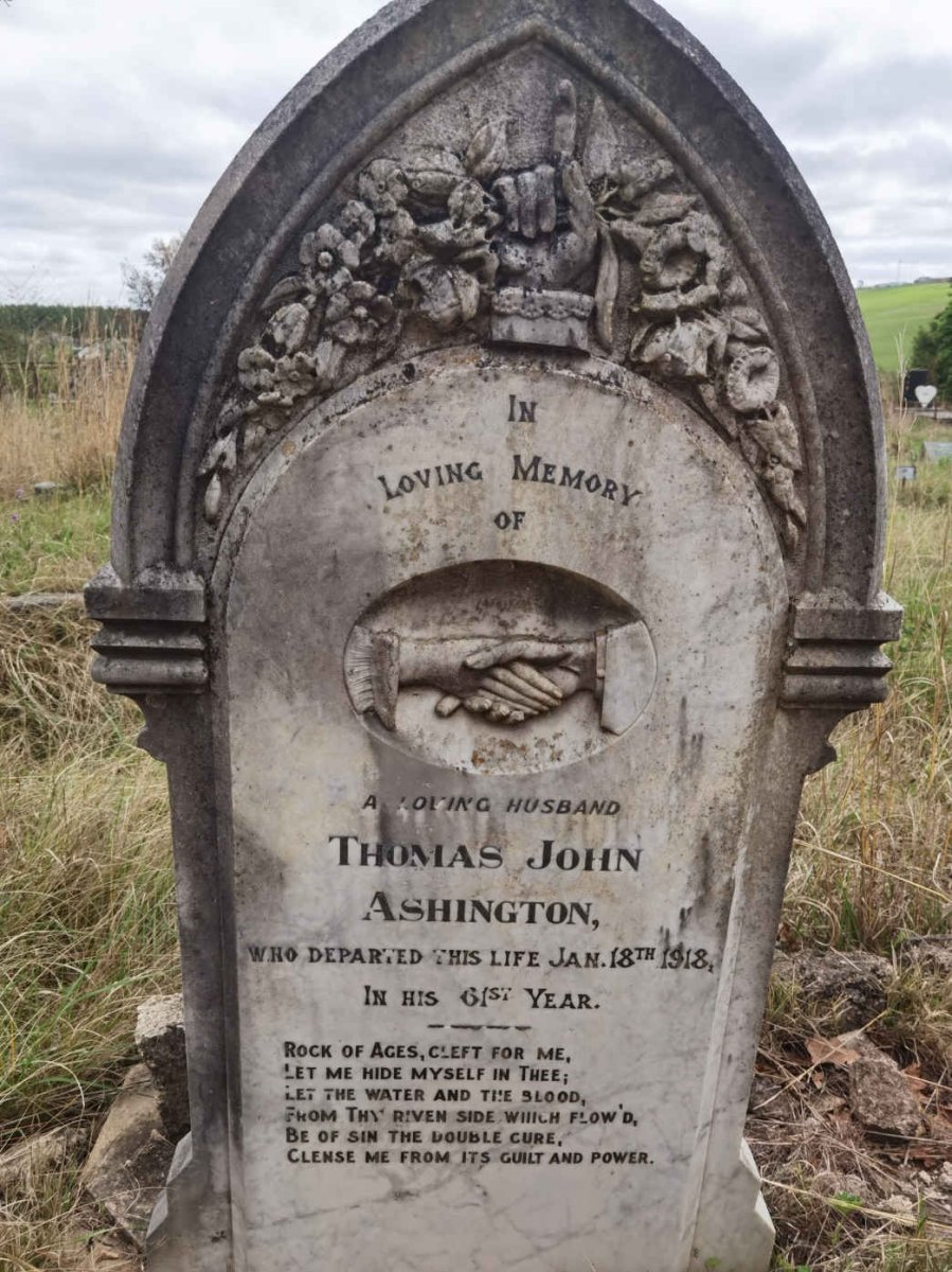 ASHINGTON Thomas John -1918