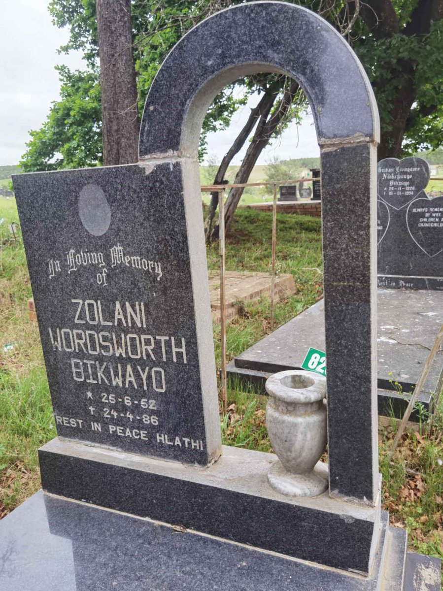 BIKWAYO Zolani Wordsworth 1952-1986