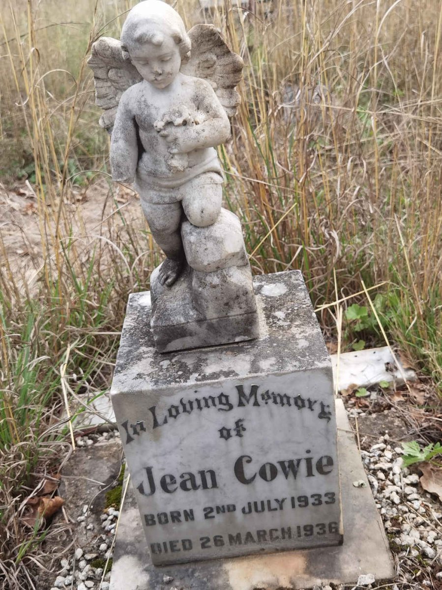 COWIE Jean 1933-1936
