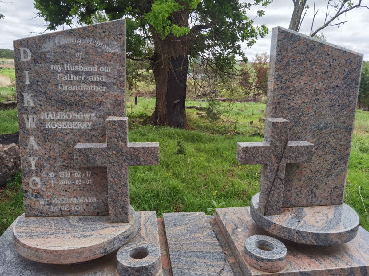 DIKWAYO Malibongwe Roseberry 1950-2010