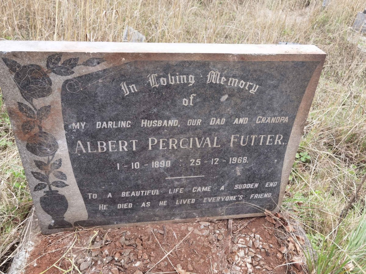 FUTTER Albert Percival 1890-1968