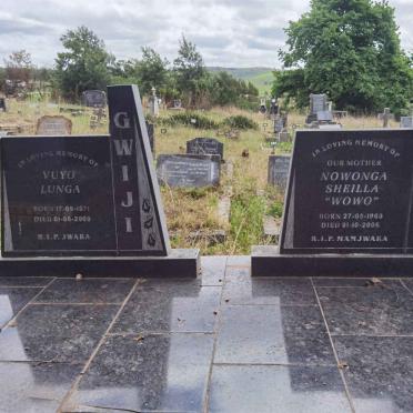 GWIJI Vuyo Lunga 1971-2009 &amp; Nowonga Sheilla 1969-2006