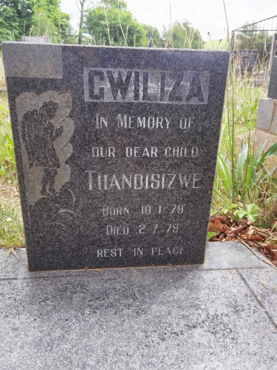 GWILIZA Thandisizwe 1979-1979