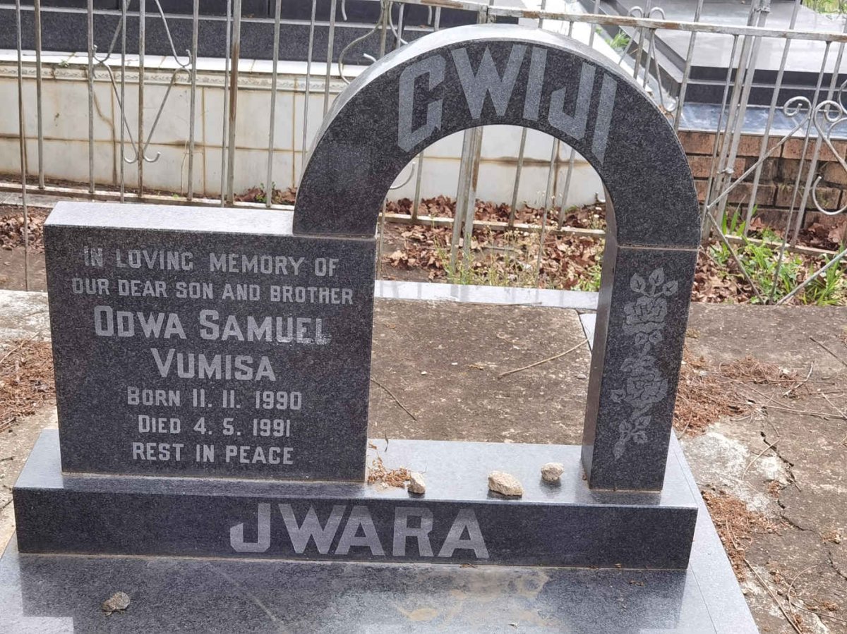 GWIJI Odwa Samuel Vumisa 1990-1991