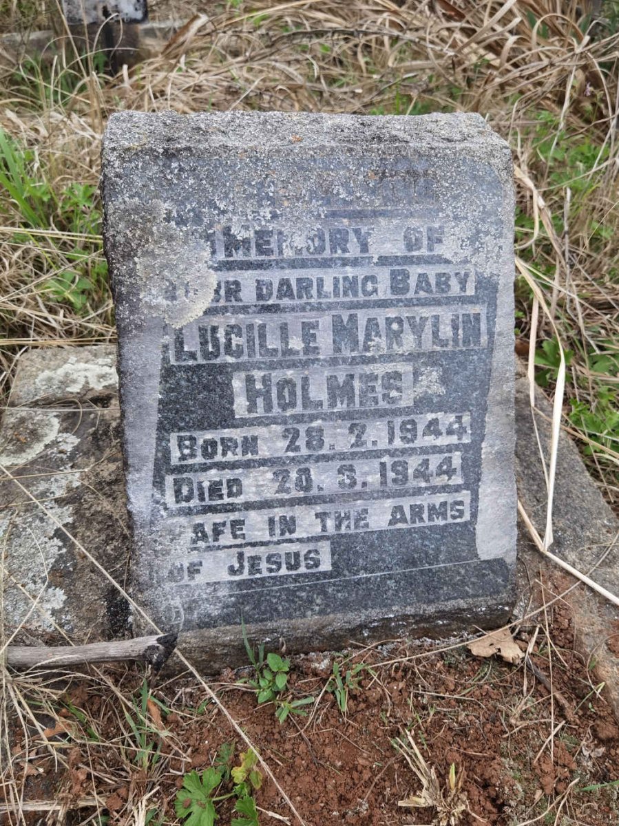 HOLMES Lucille Marylin 1944-1944
