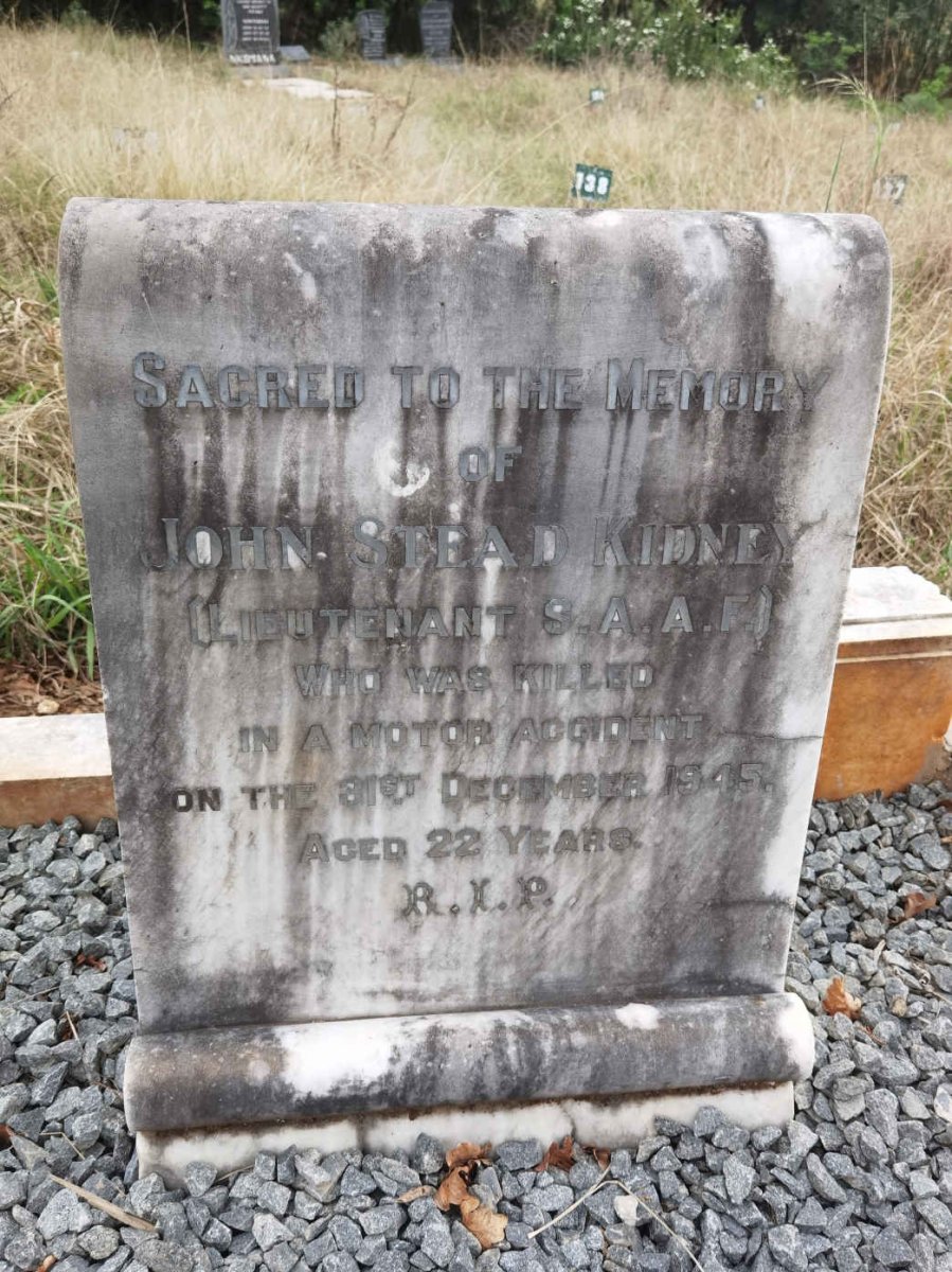 KIDNEY John Stead -1945