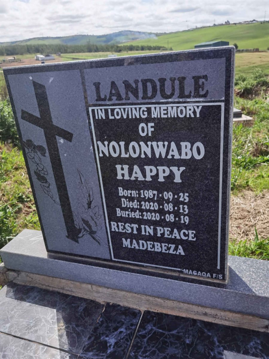 LANDULE Nolonwabo Happy 1987-2020