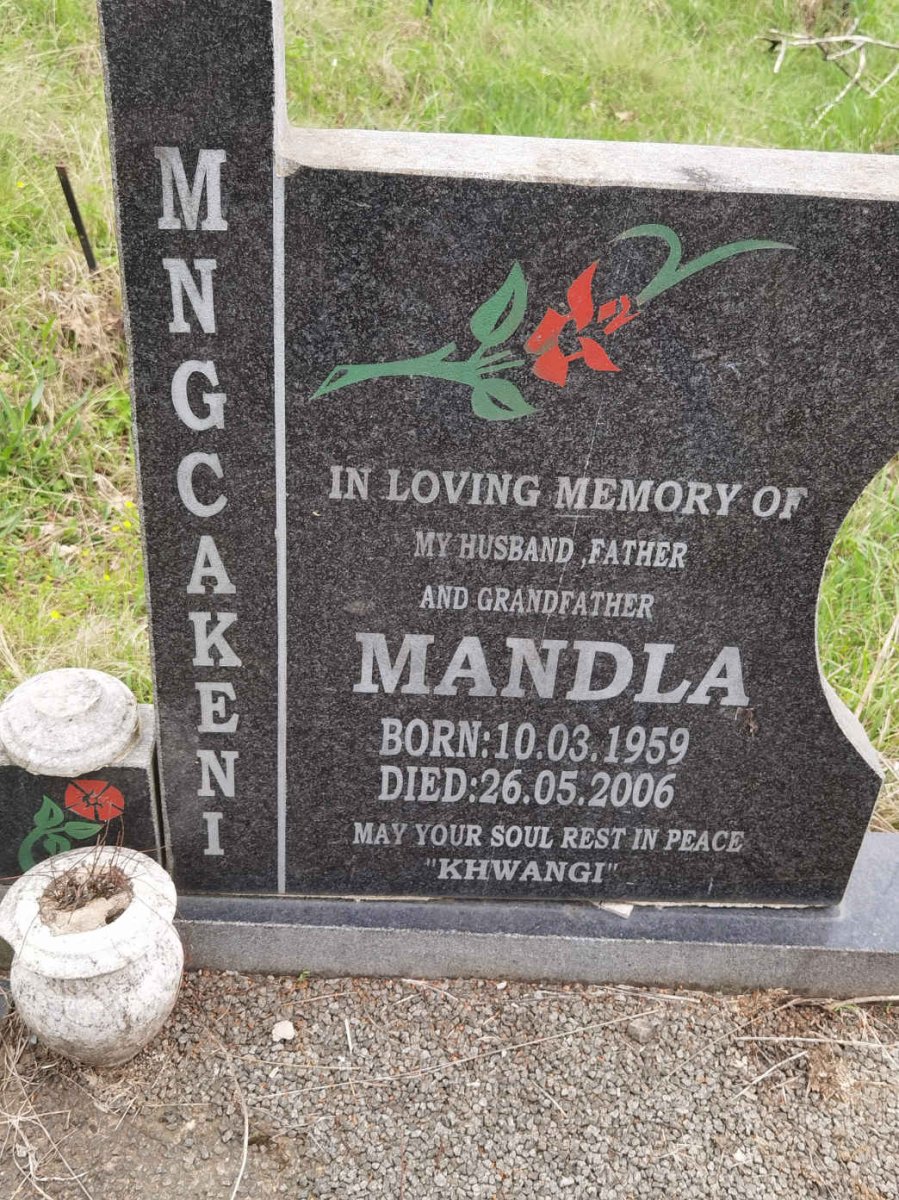 MNGCAKENI Mandla 1959-2006