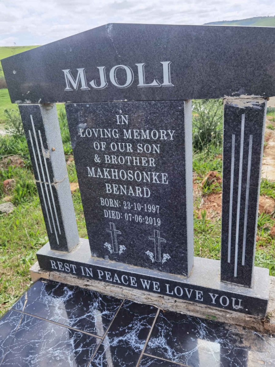 MJOLI Makhosonke Benard 1997-2019