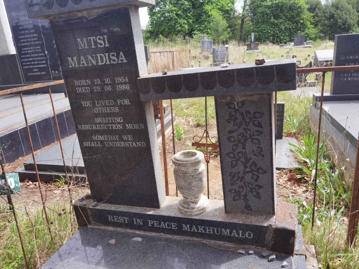MANDISA Mtsi 1954-1986