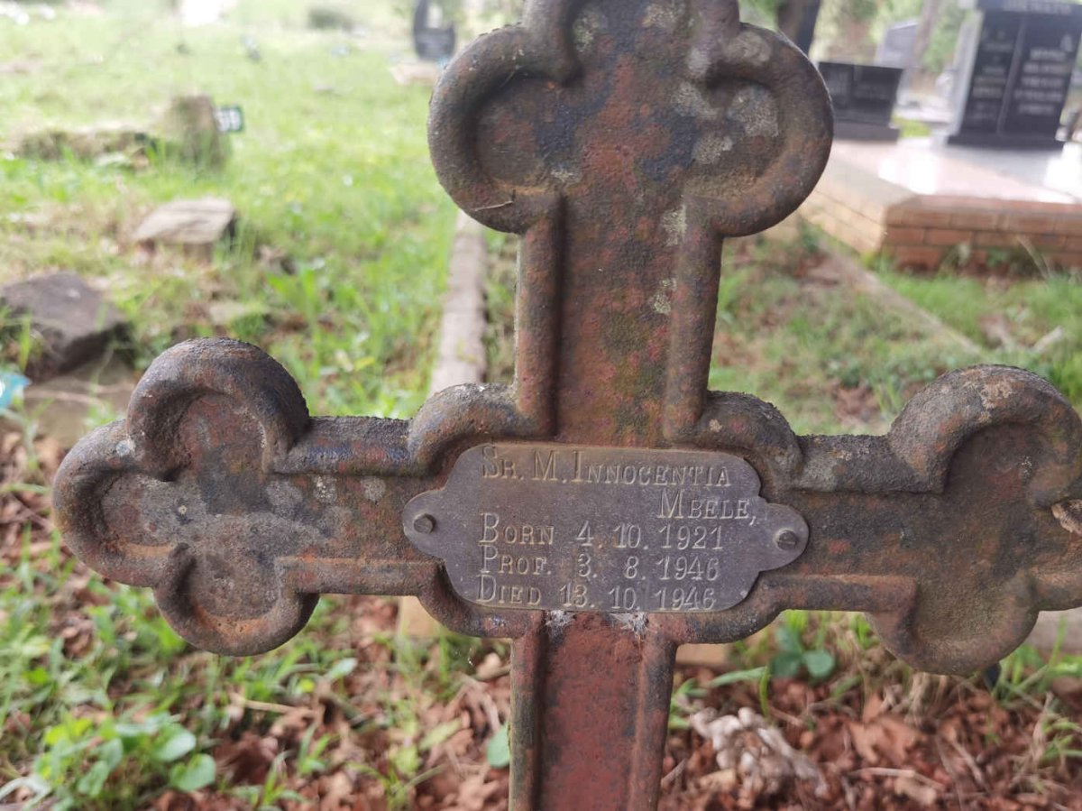 MBELE M. Innocentia 1921-1946