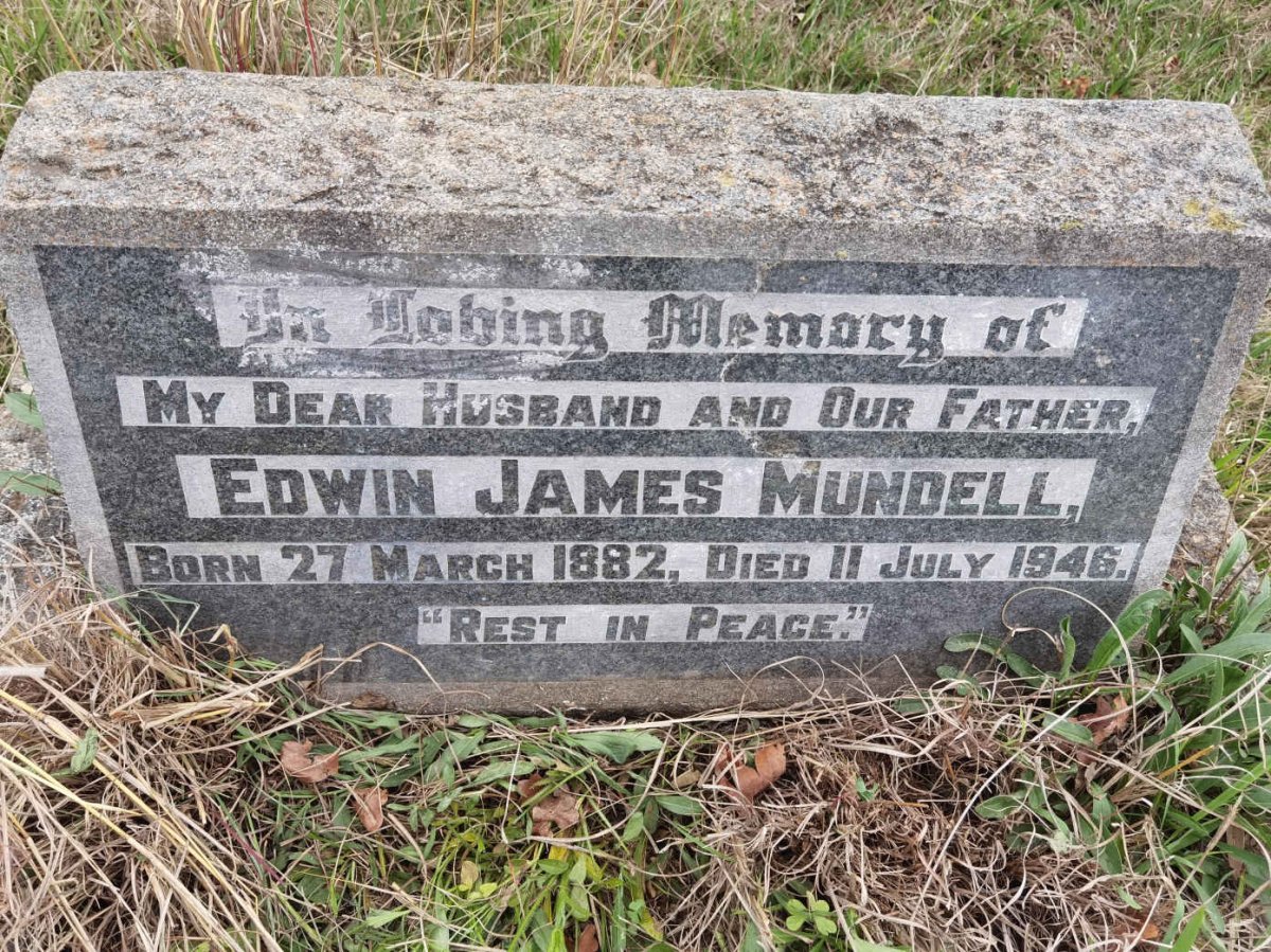 MUNDELL Edwin James 1882-1946