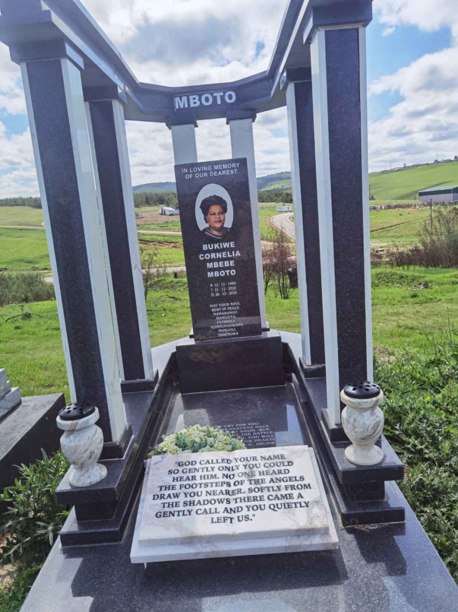 MBOTO Bukiwe Cornelia Mbebe 1966-2020