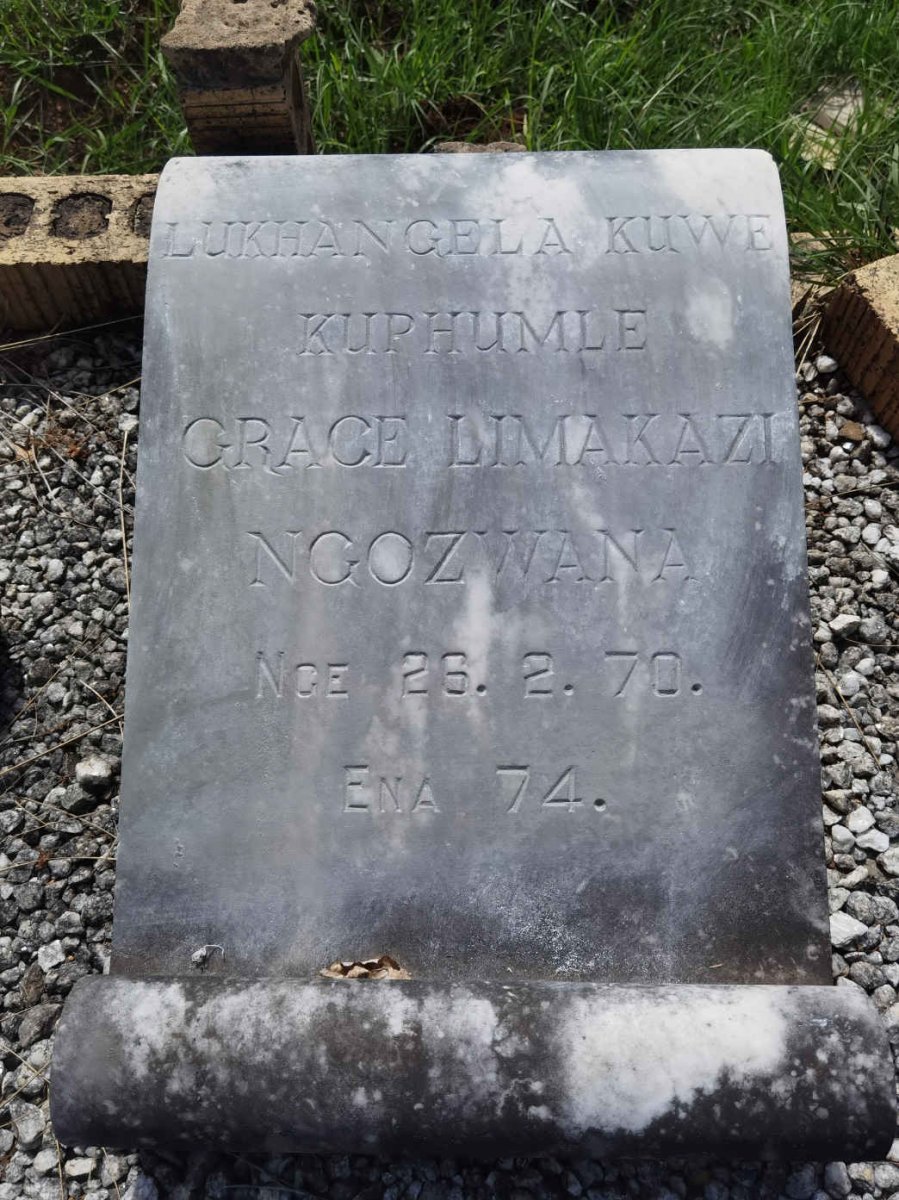 NGOZWANA Grace Limakazi 1970-1974
