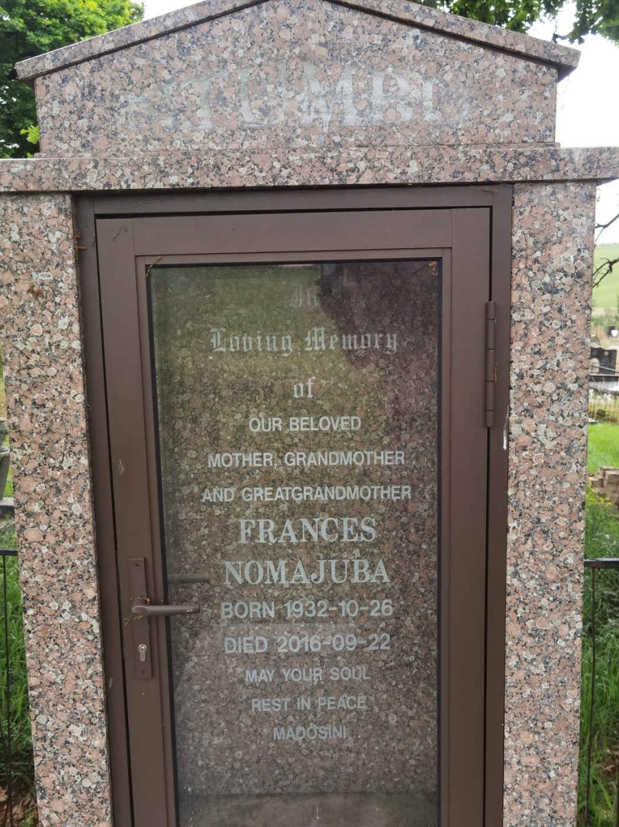 NTUMBI Frances Nomajuba 1932-2016