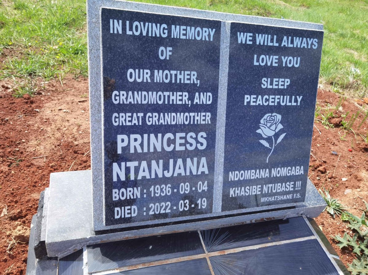 NTANJANA Princess 1936-2022