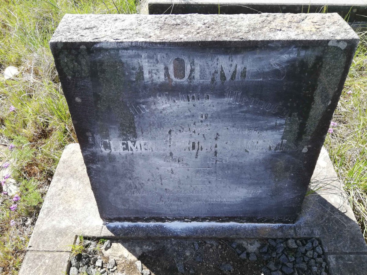 HOLMES Clement Thomas 1870-1950