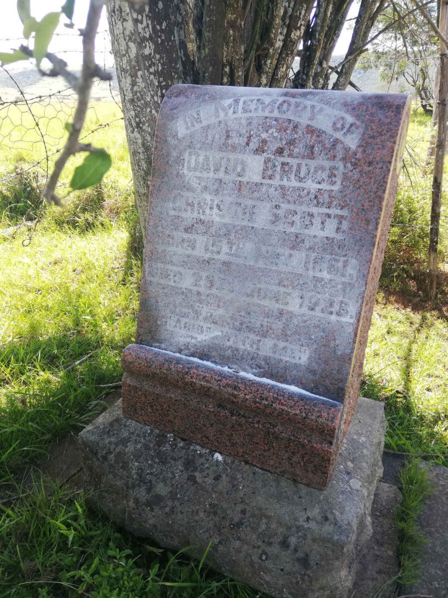 SCOTT David Bruce Christie 1861-1928