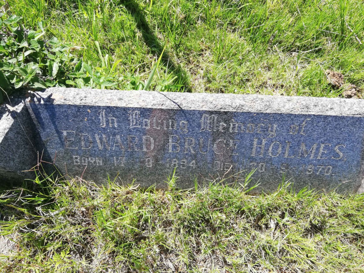 HOLMES Edward Bruce 1894-1970