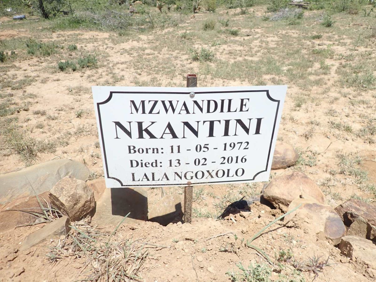 NKANTINI Mzwandile 1972-2016