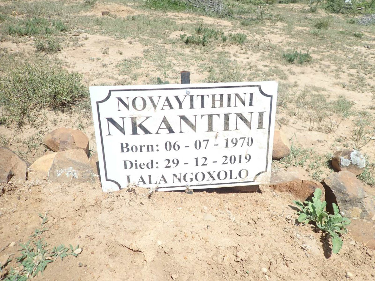 NKANTINI Novayithini 1970-2019