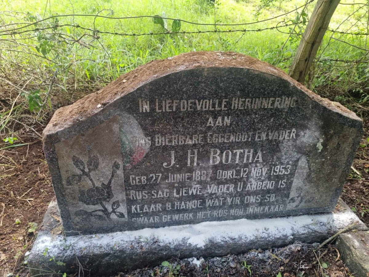 BOTHA J.H. 1887-1953