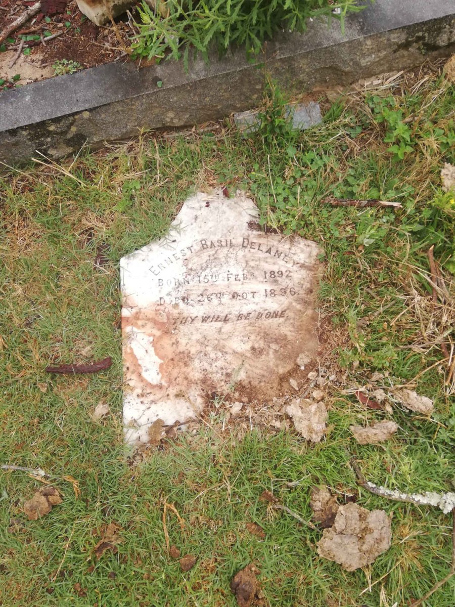 DELANEY Ernest Basil 1892-1896