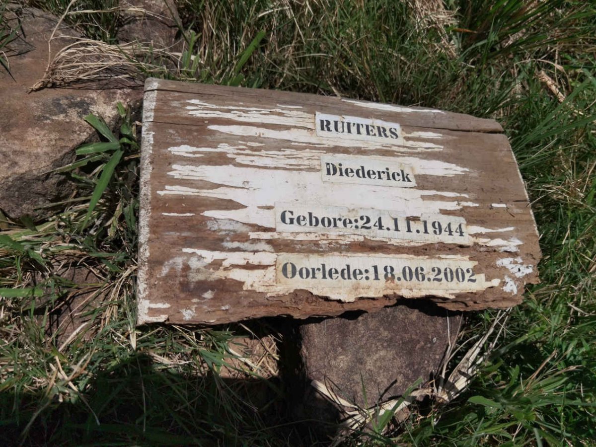 RUITERS Diederick 1944-2002