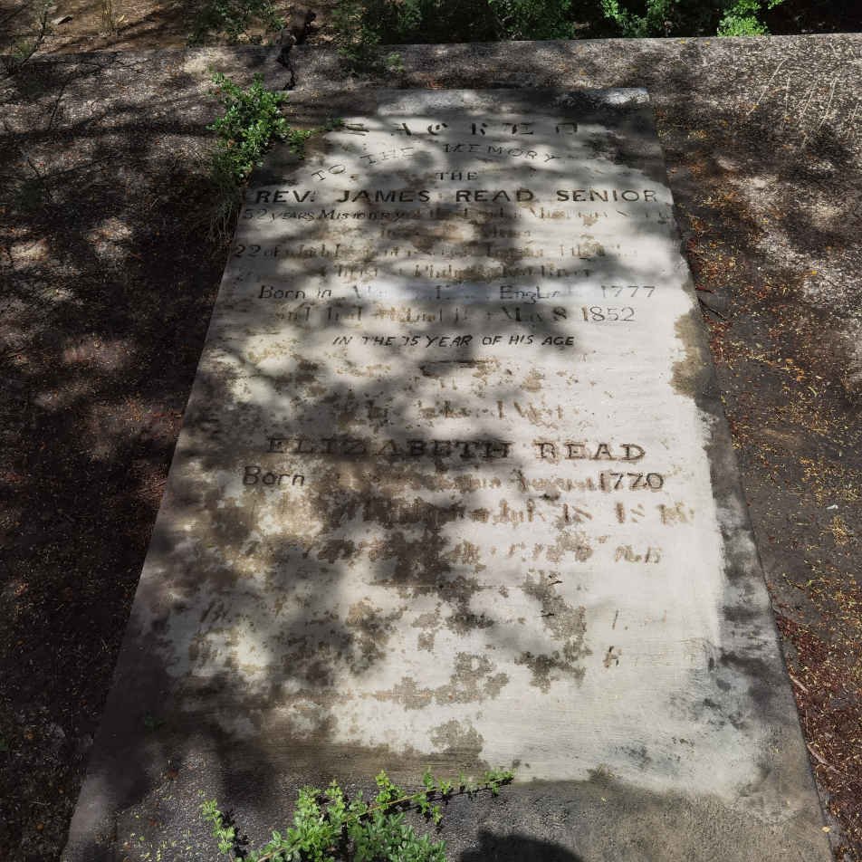 READ James 1777-1852 &amp; Elizabeth 1779-1849