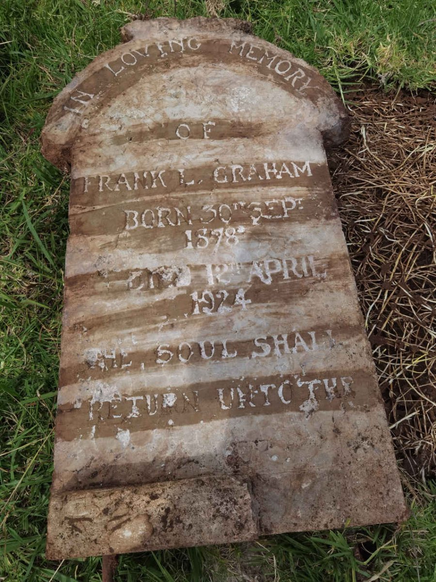 GRAHAM Frank L. 1878-1924