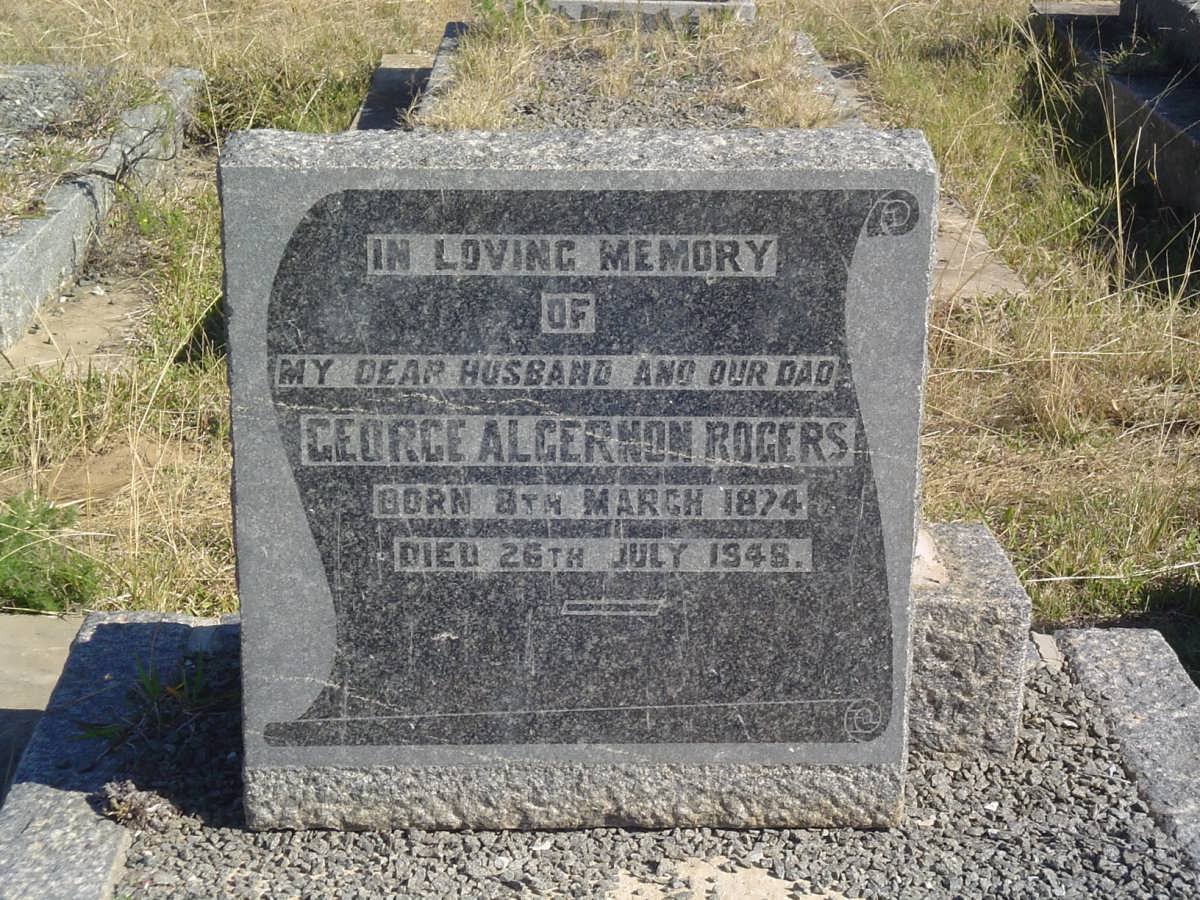 ROGERS George Algernon 1874-1949