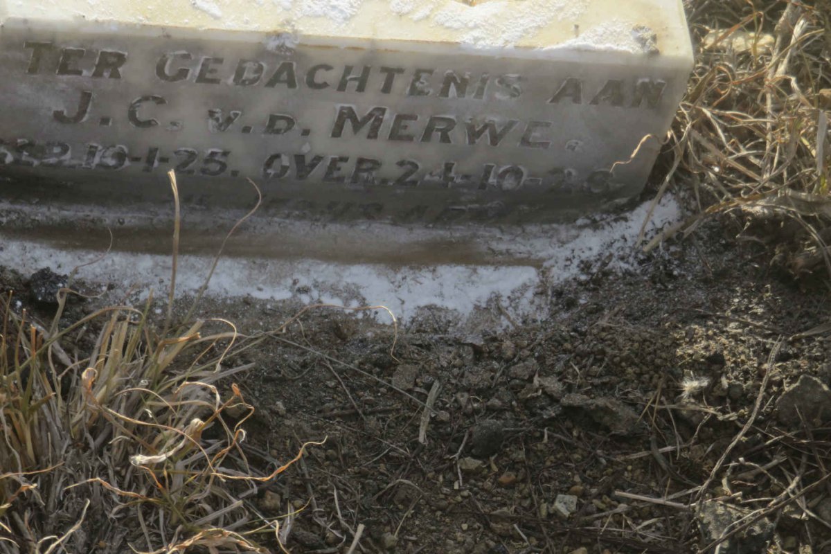 MERWE J.C., v.d.1925-1926