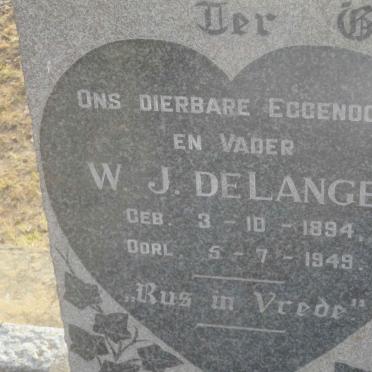 LANGE W.J., de 1894-1949