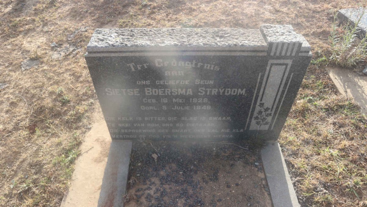 STRYDOM Sietse Boersma 1928-1949