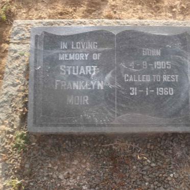 MOIR Stuart Franklyn 1905-1960