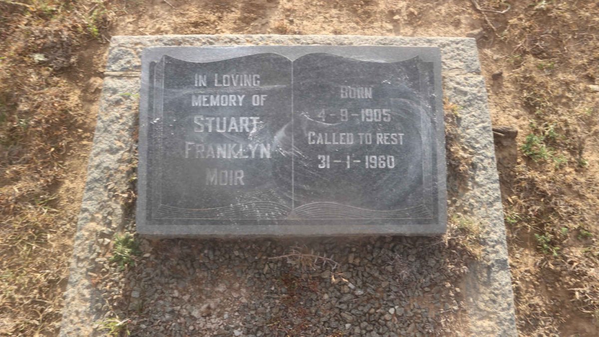MOIR Stuart Franklyn 1905-1960